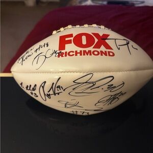2019 Washington Football (Redskins) Richmond Training Camp Autographed Football